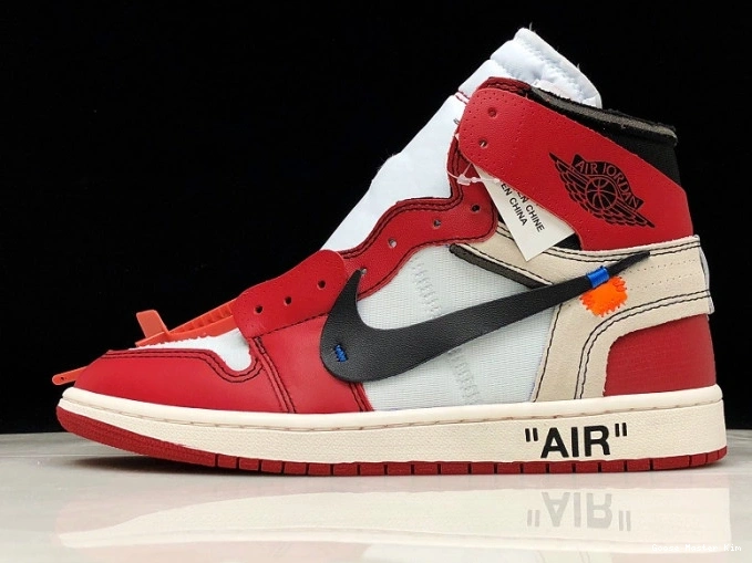 The 1 AA3834-101 Off-White Jordan Retro Ten Chicago Air 0726